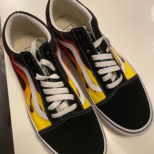 Vans flame old skool
